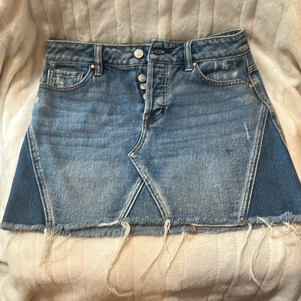 PACSUN Denim Mini Skirt 25